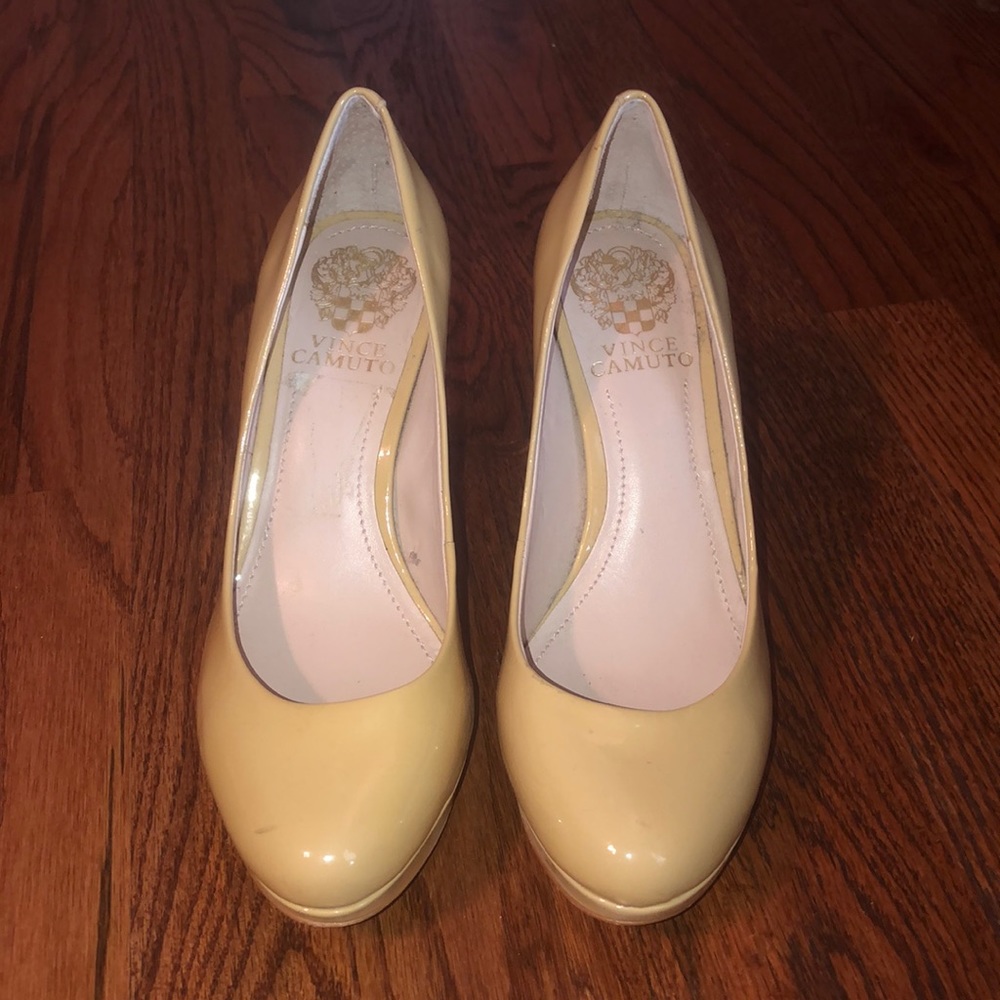 Vince Camuto Yellow Heels
